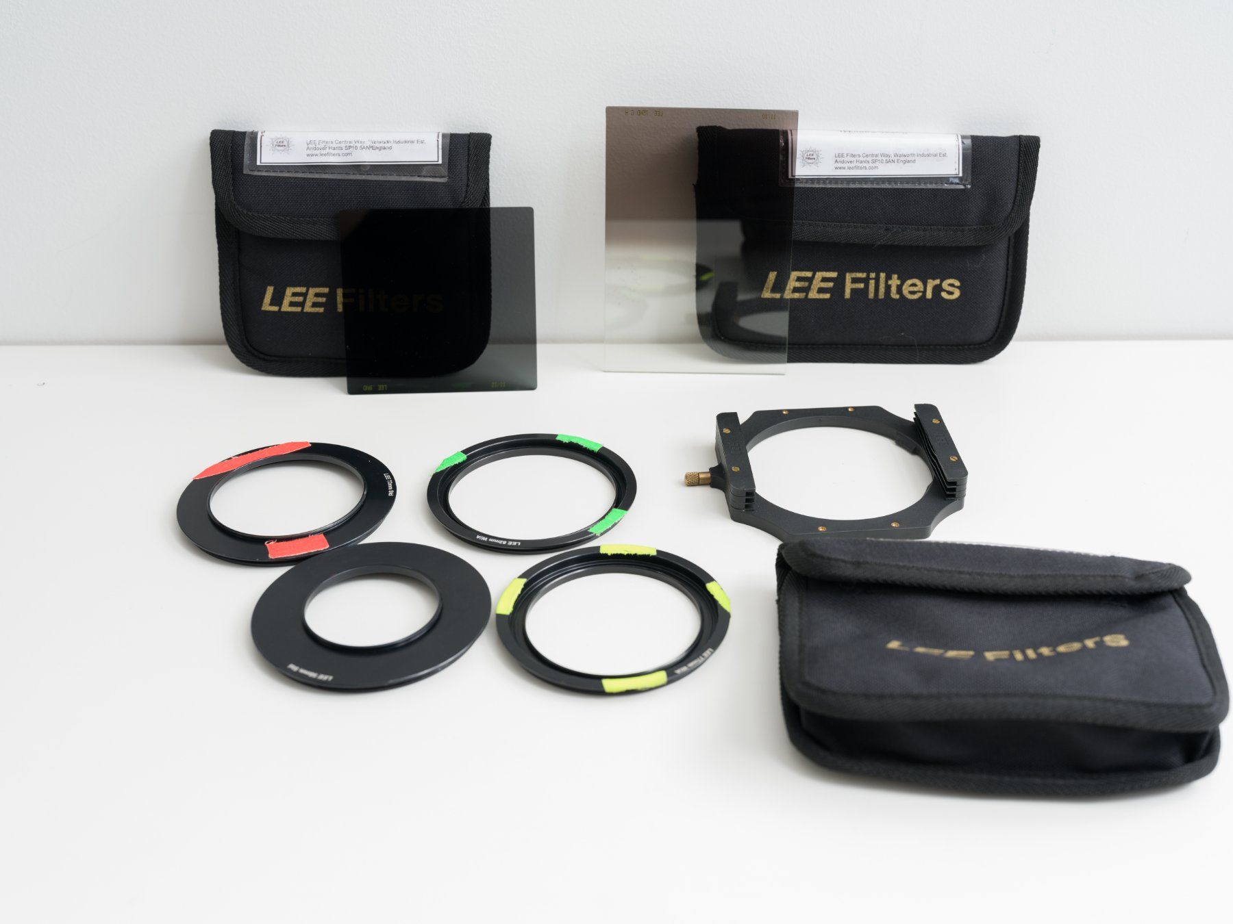 Filter: LEE Filter (Modular) Kit mit ND + ND-Gradient | Div. Adapter – Gebraucht aus Chur von eurostile