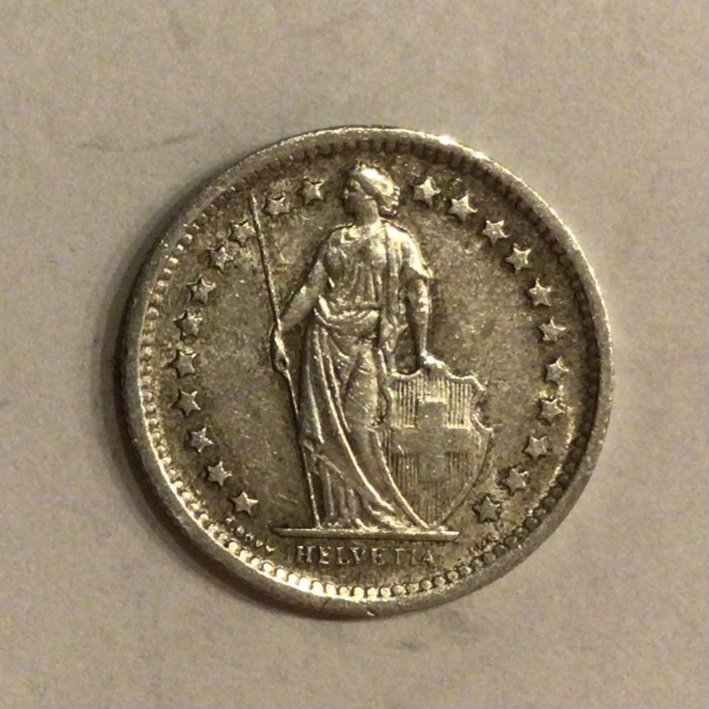 Tutti le monete: 50 centimes 1967 – Usato da Cugnasco venduto da nicola66 1