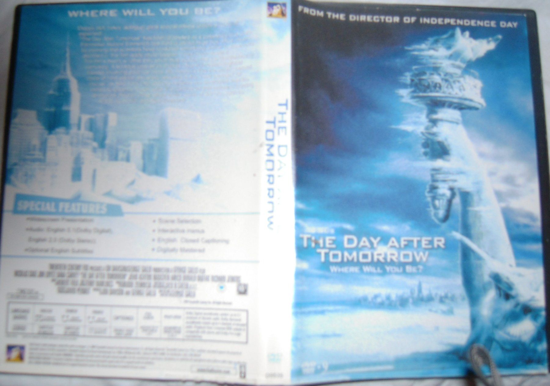 Alle DVDs: DVD   THE DAY AFTER TOMORROW – Gebraucht aus Heimberg von Rockenrol
