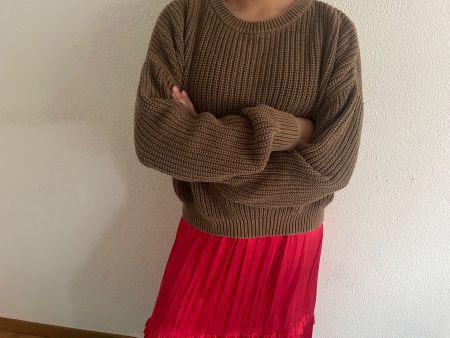 Romi Brauner Strickpullover  Gr.S/M