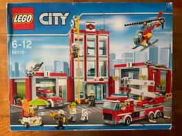 LEGO City 60110 Feuerwehrstation - Komplett mit Anleitung