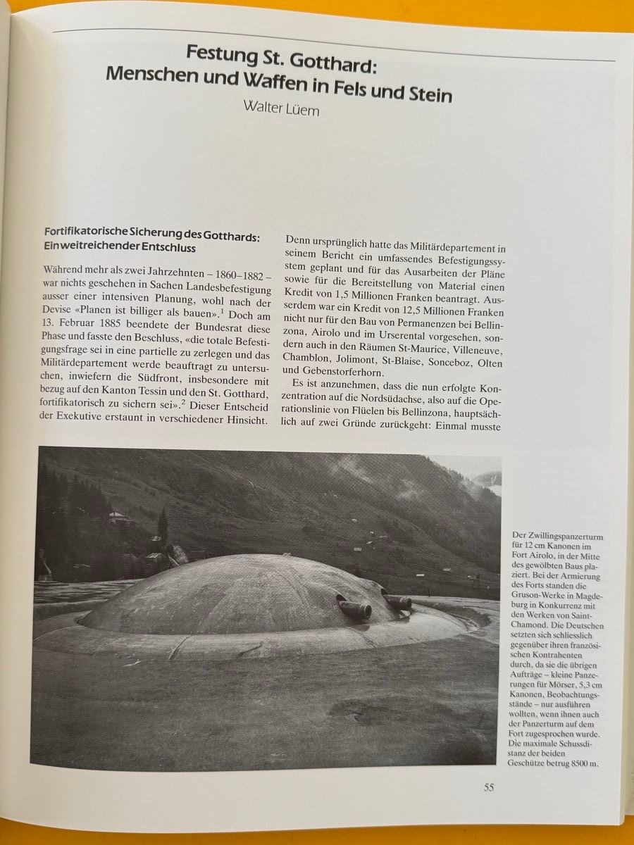 Libri: Die Geschichte der schweizerischen Landesbefestigung 1992 – Usato da Adliswil venduto da buch_und_kunst 6
