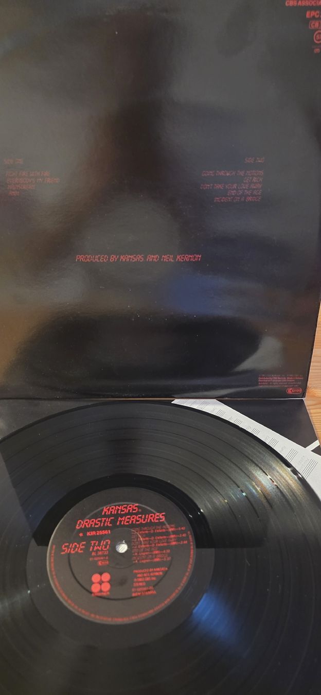 Dischi in vinile: Kansas - Drastic Measures -1983 Vg,G – Usato da Yvonand venduto da RF-VINYL 5