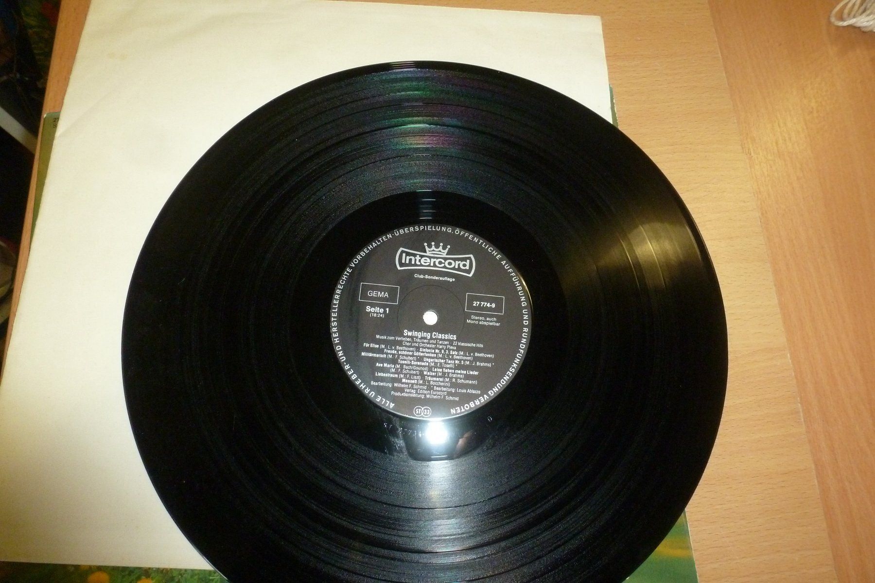 Dischi in vinile: Swingung Classics Chor Orchester H Pleva – Usato da Emmen venduto da newdeal1970 1