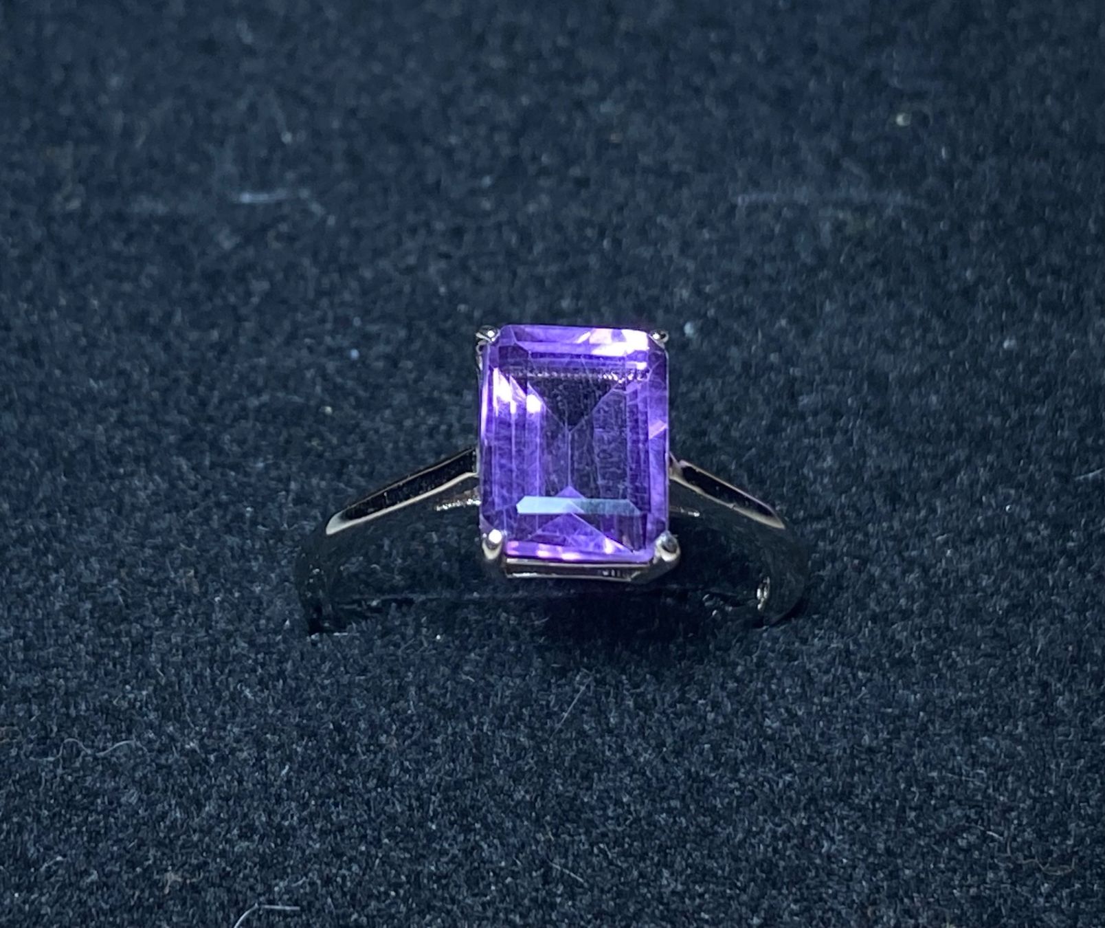 Ringe: Amethyst Ring Silber 925 vergoldet 💎✨ – Neu und originalverpackt aus Laax GR von Kiki-Kingdom2