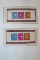 DEUTSCHLAND TEILSAMMLUNG ZONEN 1945-57 a. LEUCHTTURMBLÄTTERN