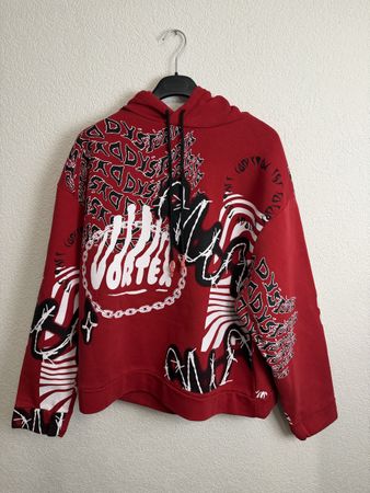 Jaded London Hoodie, Rot, Grösse L - Top Zustand!