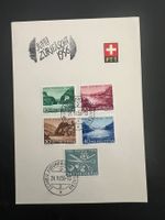 PTT Bögli 1956 Zürifest  Pro Patria Satz  (V215)
