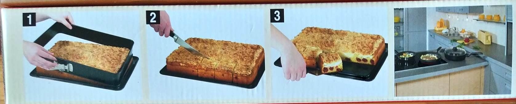 Moules à gâteaux: Springform - 42 x 29 x 7 cm - – Neuf avec emballage d'origine à Zürich par 1-2-3-Verkauft 4