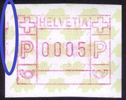 ATM 19_SBK 9y__Abart "FARBE LINKS IM RAND" ! **