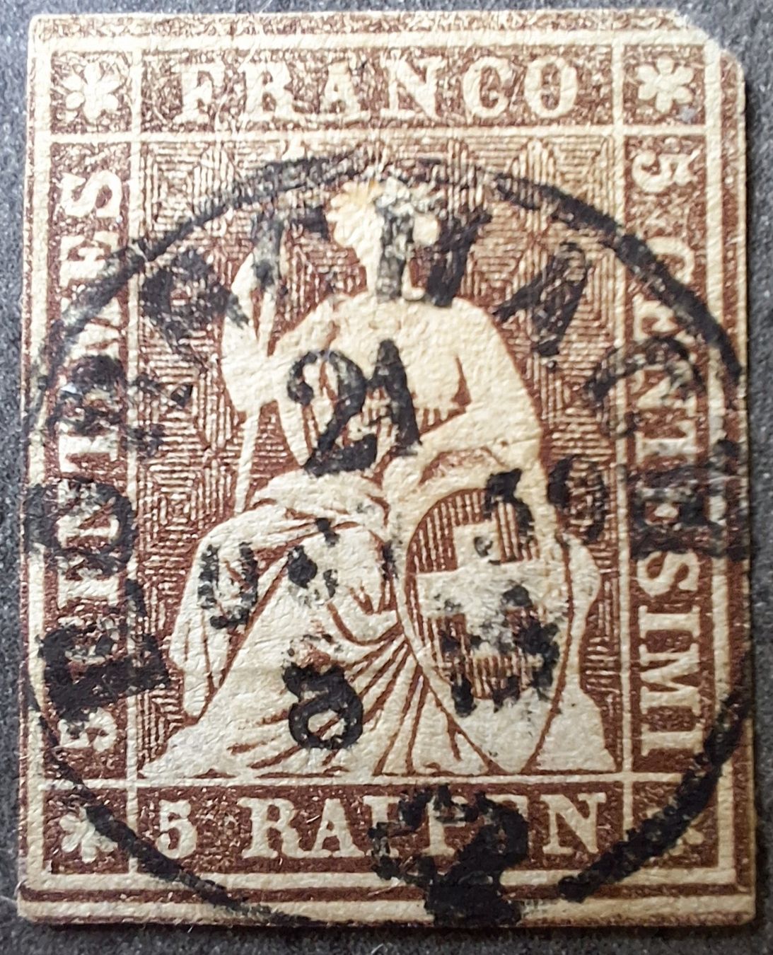Tous les timbres: Strubel 22D mit Befund  – D'occasion à Balgach par SIMEON27