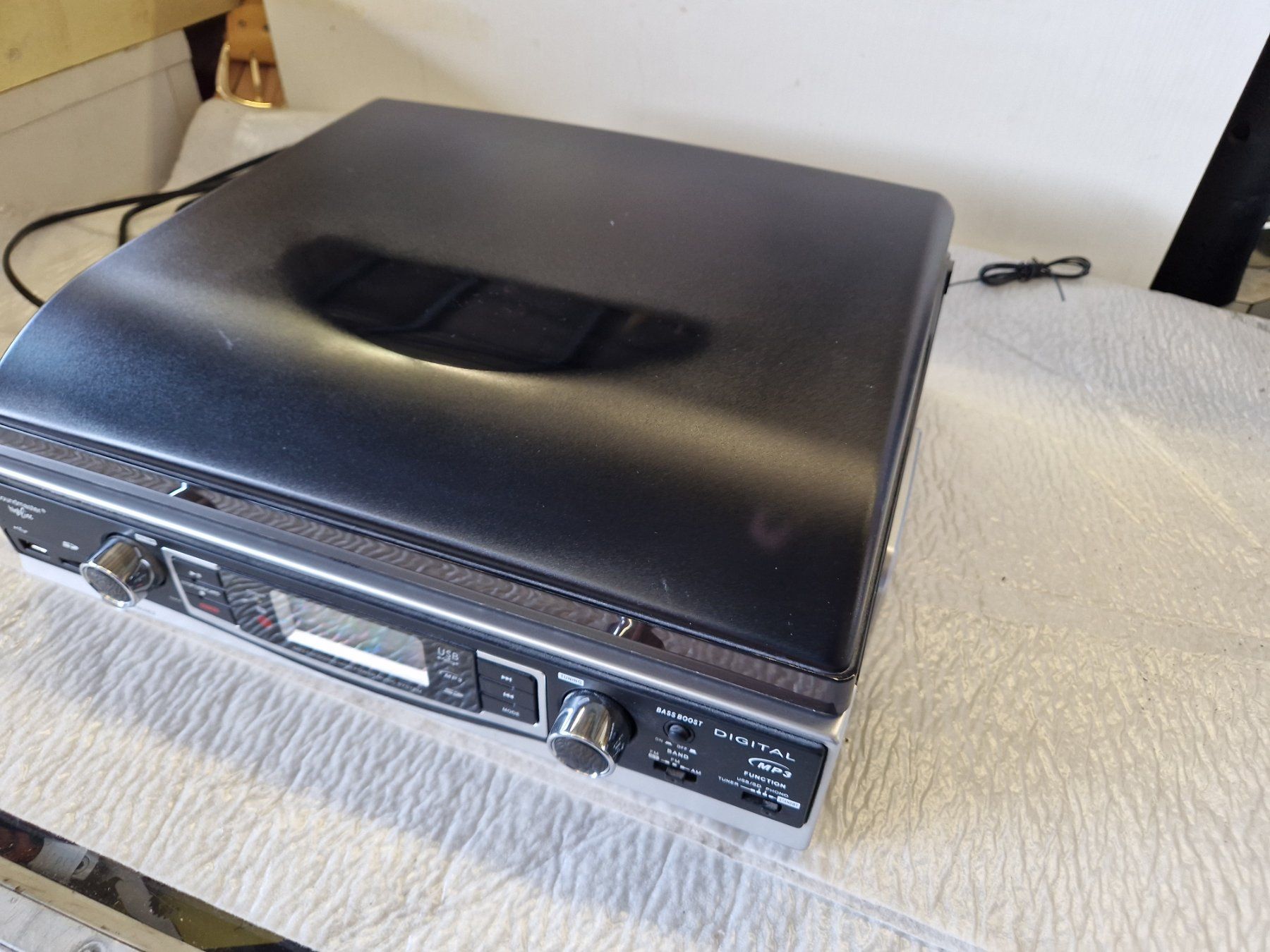 Plattenspieler: Plattenspieler Soundmaster mit Tuner – Neu (gemäss Beschreibung) aus Wädenswil von tome70