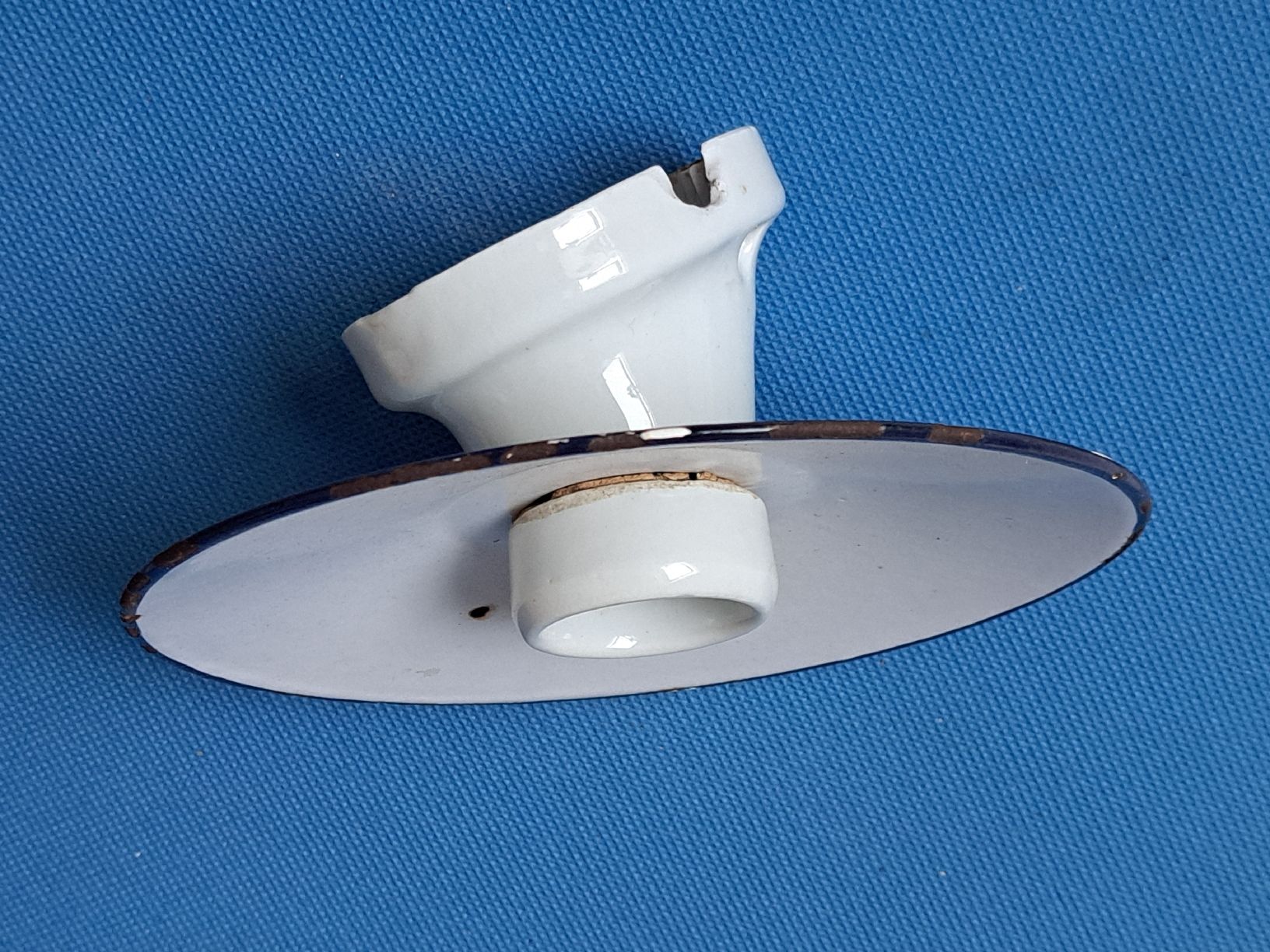 Lampen: Email lampe antik – Gebraucht aus Wettingen von ML03 4