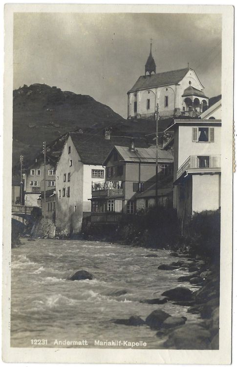 12231 Andermatt. Mariahilf-Kapelle (Gebraucht) in Bütschwil für CHF 5 ...