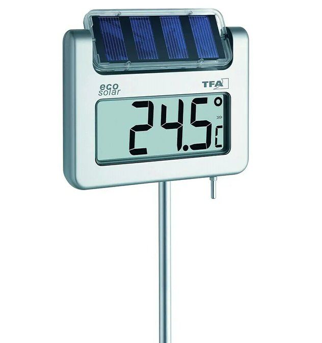 Altro per la casa: TFA Dostmann Gartenthermometer 'Avenue' Digital Solar – Nuovo e nell'imballaggio originale da Kägiswil venduto da nick333