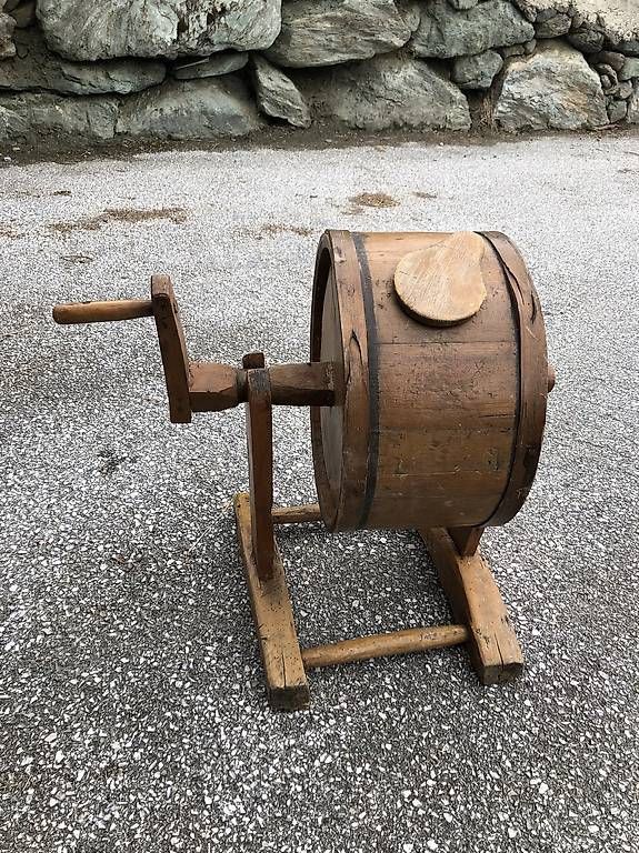 Autre vaisselle: Ancienne baratte a beure  – D'occasion à Les Collons par gehaisse 3