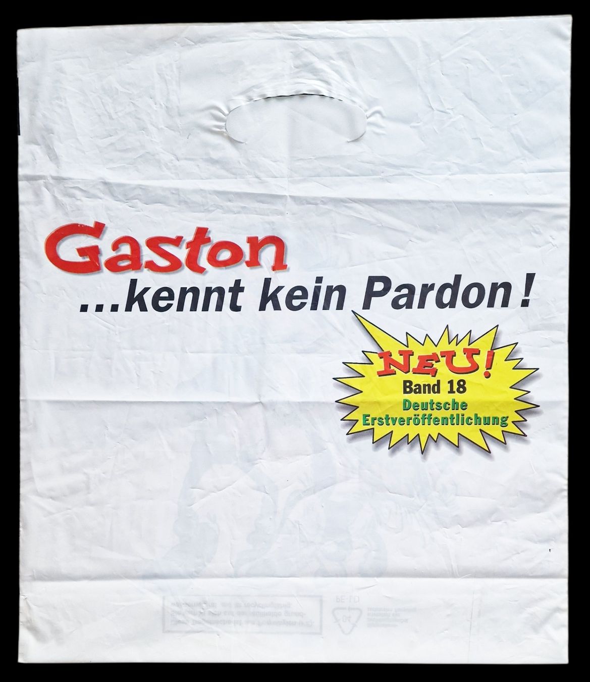 Fumetti: Plastik-Tragtasche "Carlsen, Gaston" – Usato da Wettingen venduto da Jodokandrea