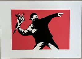 Banksy: Love is in the air XL-Version 80/150
