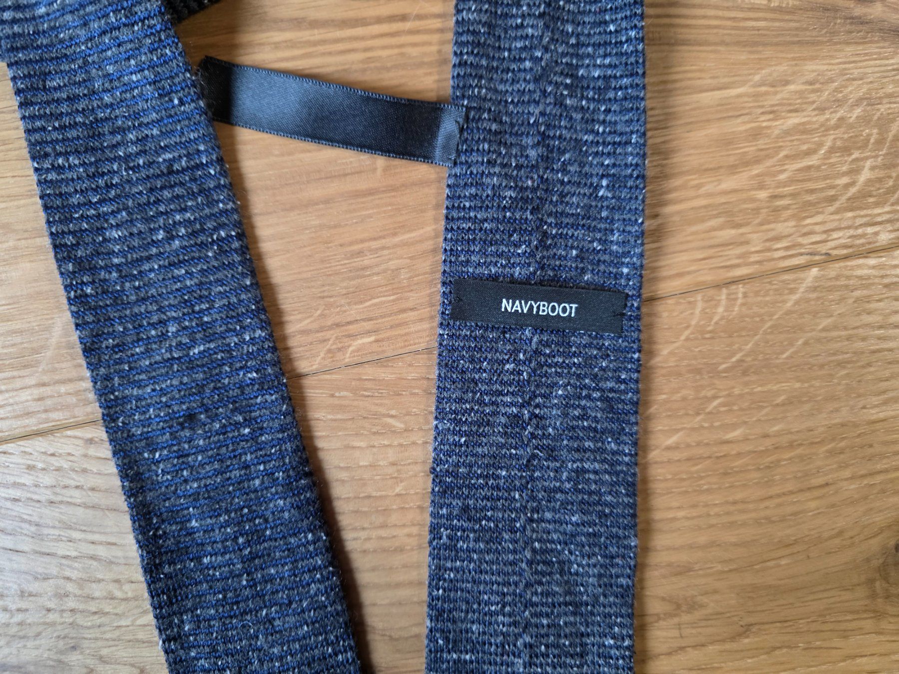 Navyboot Cravatte: Navyboot - Kravatte - Krawatte blau/grau – Usato da Walterswil BE venduto da Lonitti 1