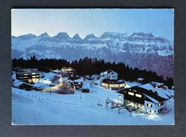 AK Flumserberg Nachtaufnahme Umgebung Tannenheim