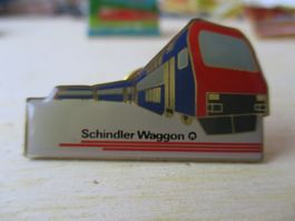 Lok Lokomotive Schindler Waggon Pin