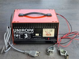 Uniropa 6-12V Batterieladegerät 3A mit Überlastungsschutz