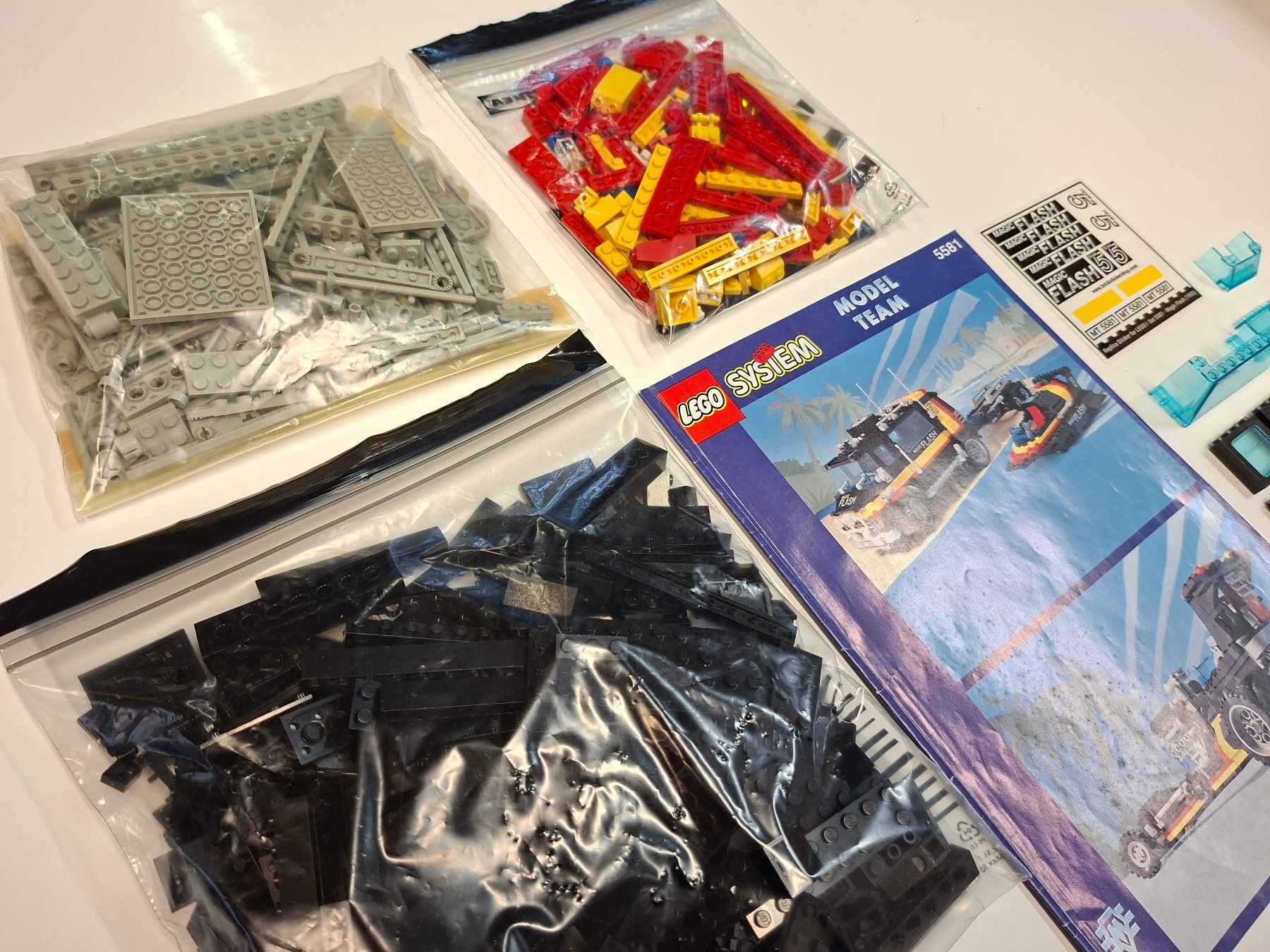 Lego Giocattoli: Lego 5581 Model Team Magic Flash – Usato da Sils im Domleschg venduto da AMAG_AUDI_ZH 2