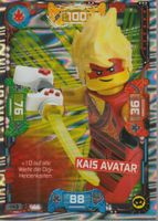 LEGO NINJAGO TRADING CARD SERIE 5 # 143 KAIS AVATAR
