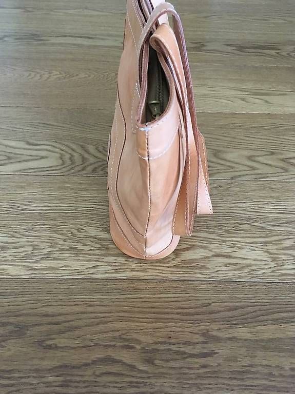 Taschen für Damen: Handtasche, Einkaufstasche aus echtem Leder, Leder Tasche – Gebraucht aus Rebstein von Dom-Grab_83 1