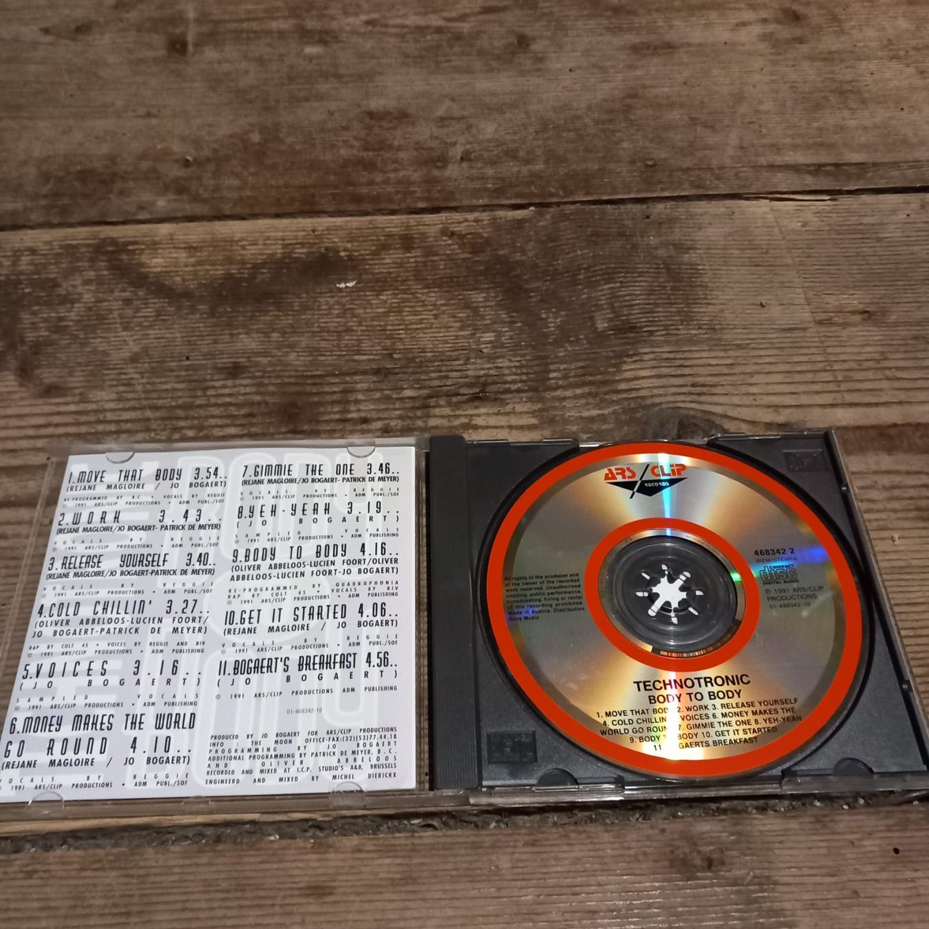 CD: Technotronic - Body to Body – Usato da Ganterschwil venduto da zaz_h9b6 2