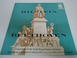 BEETHOVEN Milstein Steinberg 1955Mono LP Concerto In D Major