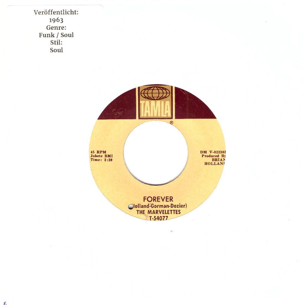 Dischi in vinile: THE MARVELETTES – Usato da Bassersdorf venduto da house-of-vinyl
