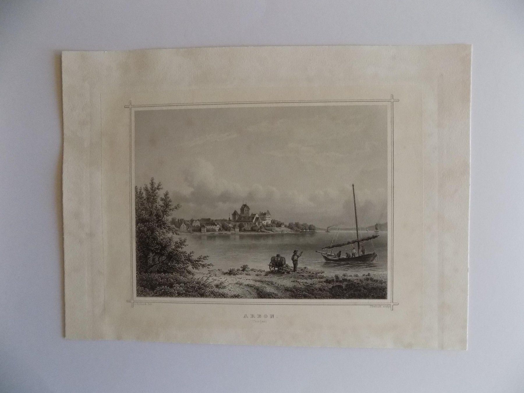 Gravures: Arbon Stahlstich Rohbock – D'occasion à Risch par Antikfee