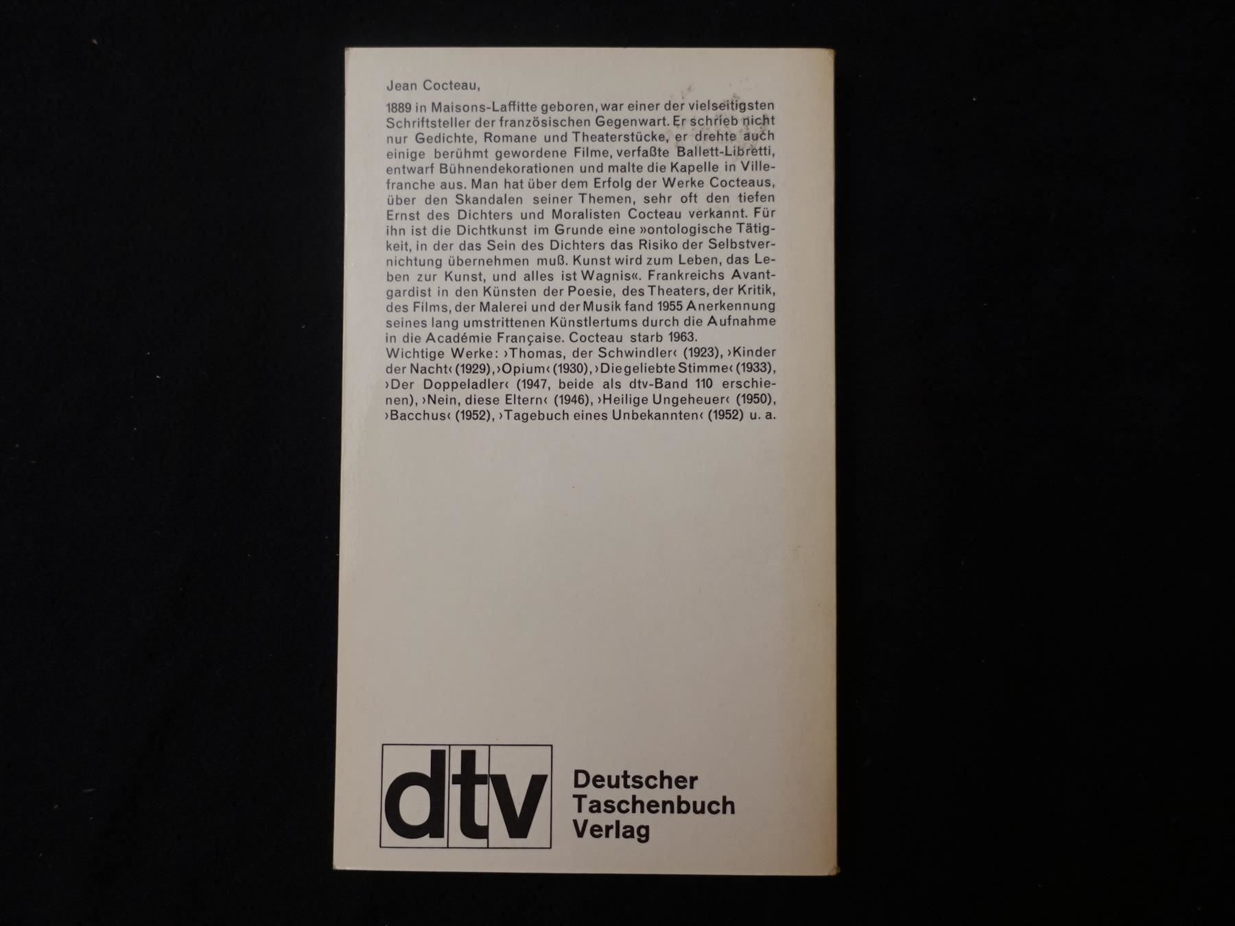 Libri: Celestino Piatti / Jean Cocteau – Usato da Gutenswil venduto da Optico 1
