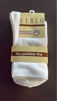 Elbeo socks 5xPack of 3 - white size 39-42 new