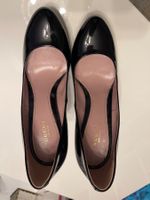 Gucci Lackpumps Plateau High Heels Gr. 37 Innensohle 25,3 Cm