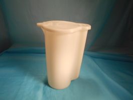 Tupperware Kanne, weiss, Vintage