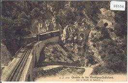 Chemin de fer Martigny-Chatelard - Sur la Route de Salvan