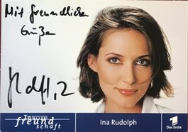 Ina Rudolph Autogramm signiert Foto 10x15cm