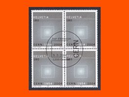 Viererblock "50 Jahre CERN"  (2004)