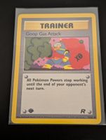Pokémon Trainer Karte Goop Gas Attack 78/82 First Edition