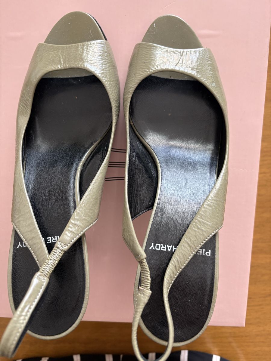 Damenschuhe: Slingpumps Pierre Hardy Slingpumps Leder – Gebraucht aus Zürich von honro