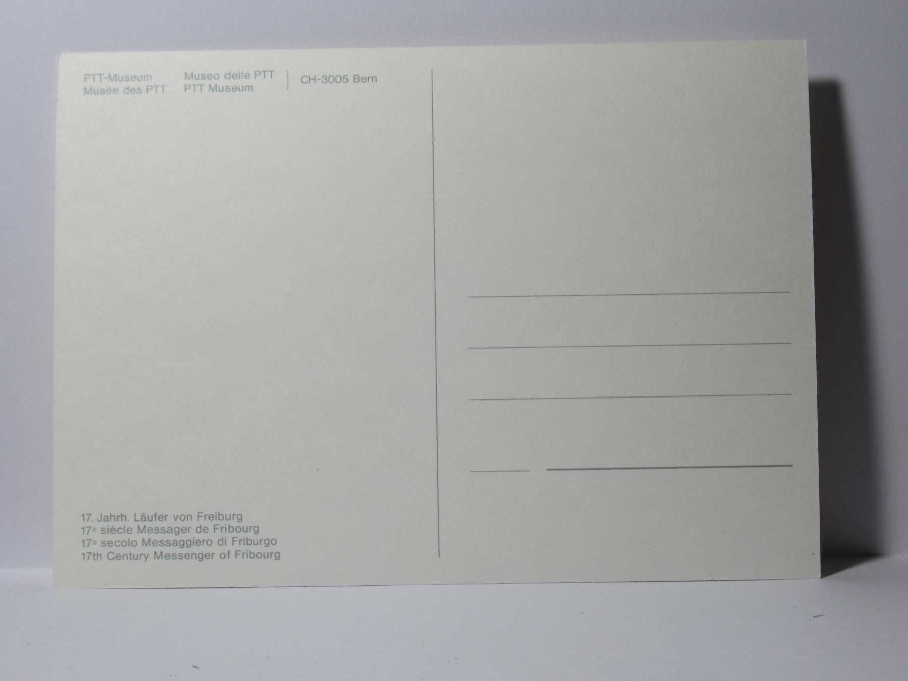 Cartoline postali: Freiburg , Läufer im 17 Jahrhundert – Nuovo (secondo la descrizione) da Grenchen venduto da Bluemchen1900 1
