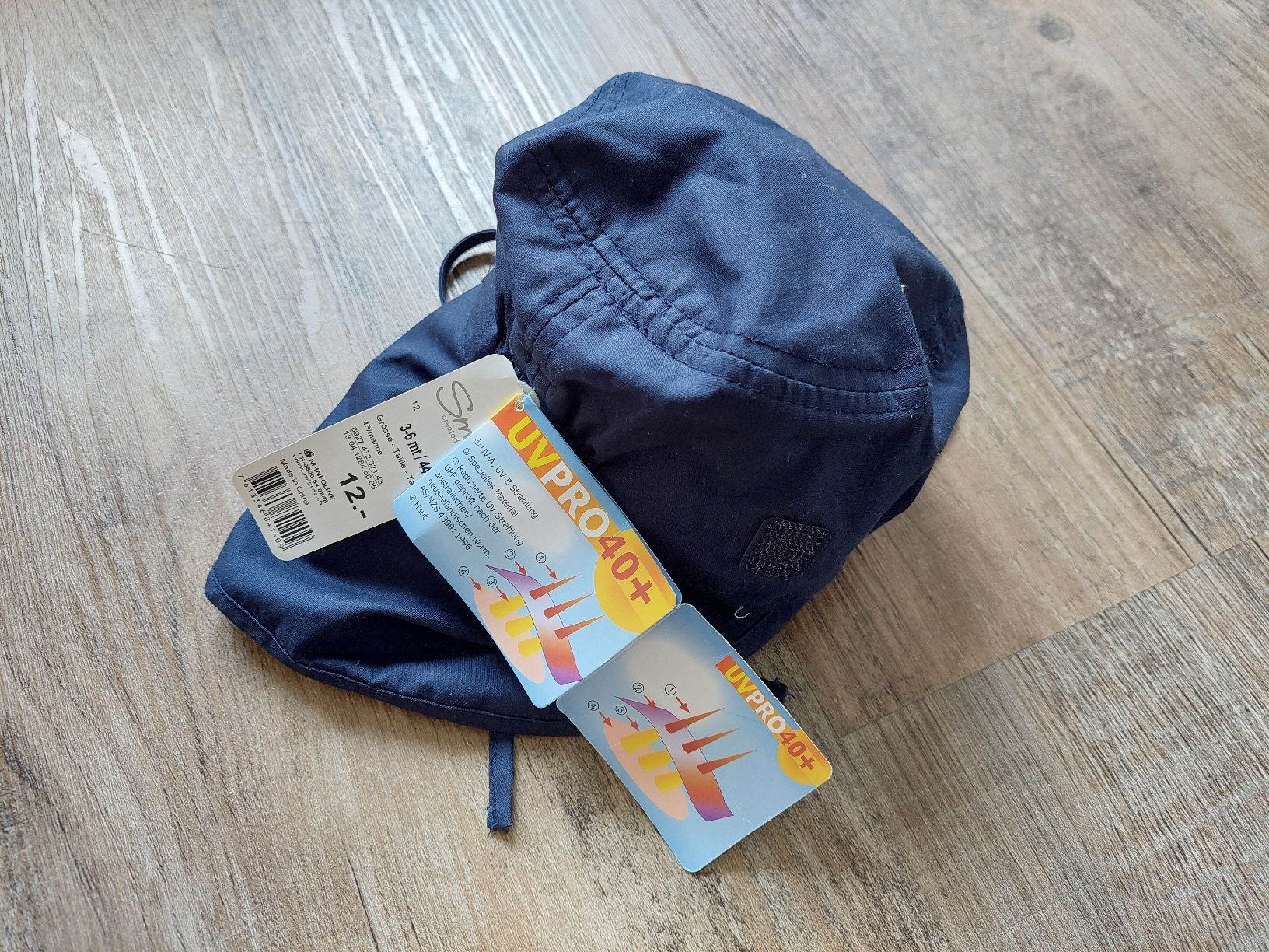 Migros Berretti & Sciarpe: Sonnenhut 44 cm NEU, Krokodil – Nuovo e nell'imballaggio originale da Aeschi b. Spiez venduto da Corin1234 1