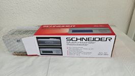 Schneider Radiowecker, neu, multifunktional, silber