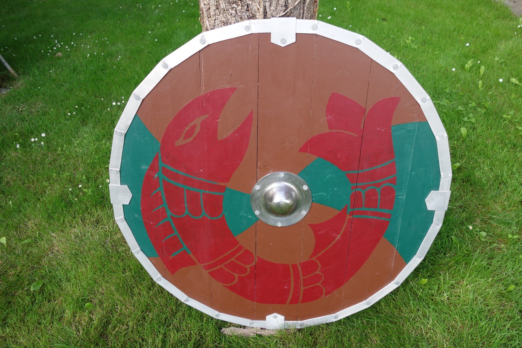 Tutte le decorazioni: Wikinger Schild (Wand Deko, Rundschild) – Usato da Büren NW venduto da Arngrimur
