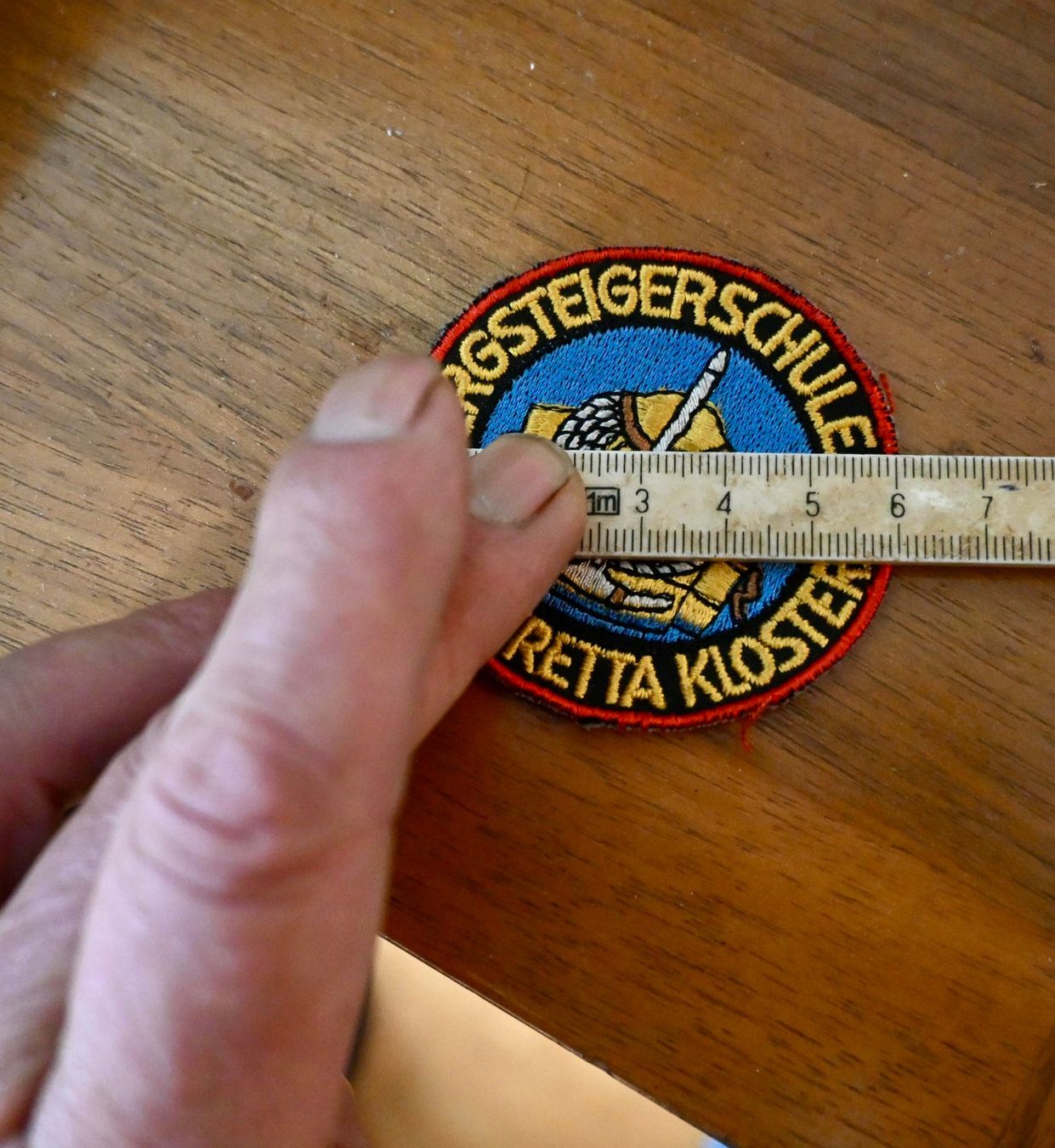 Swiss Plaketten & Abzeichen: VINTAGE Patch Bergsteigerschule Silvretta Klosters – Gebraucht aus Pfaffhausen von mono_rec 2