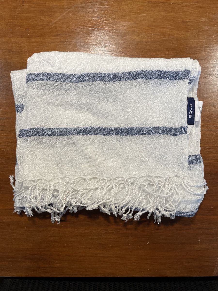 Foulards, Tücher & Schals: aqua Maritime Schal – Neu (gemäss Beschreibung) aus Uznach von Player6 1