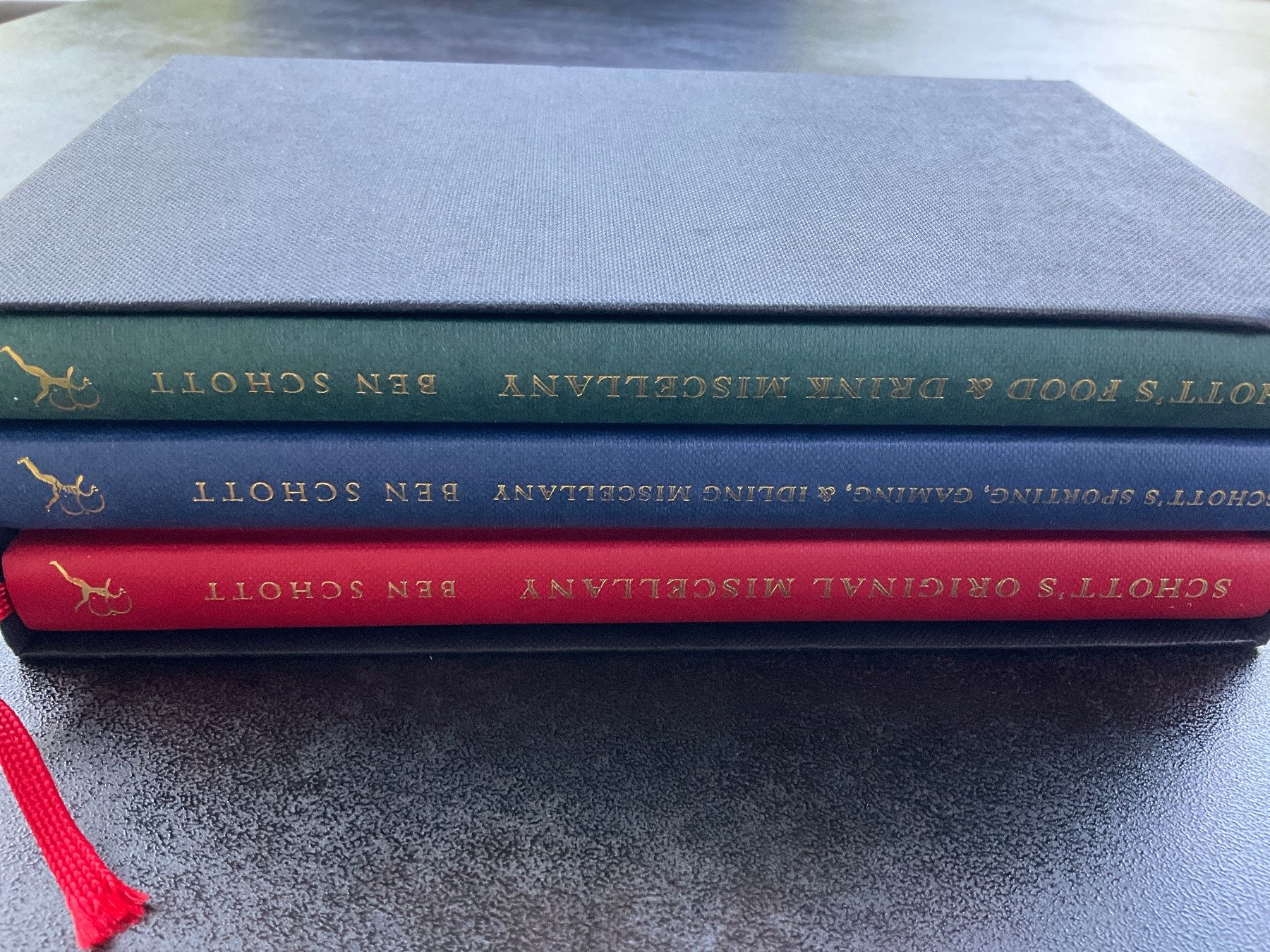 Livres: 3 books Ben Schott Miscellany – D'occasion à Avenches par Lactobacille 1
