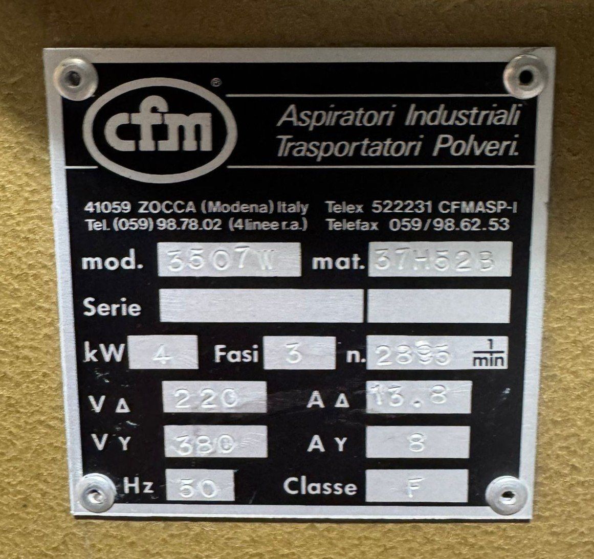 Staubsauger & Zubehör: Industriesauger CFM 3507 W – Gebraucht aus Weite von SEWEITE76 1